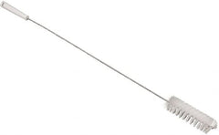 Vikan - 2" Diam Polyester Valve Brush - 34-1/4" OAL, 6-7/16" Head Length, Polypropylene & Stainless Steel Handle - Caliber Tooling