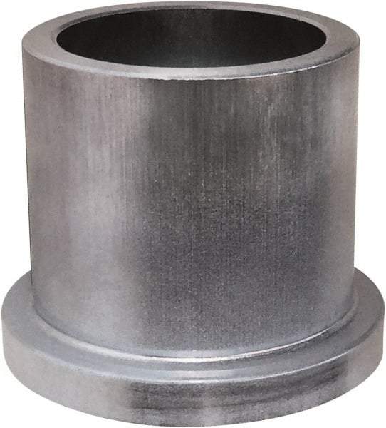 Bunting Bearing - 1" Inside x 1-1/4" Outside Diam, Powdered Metal Flanged Bearing - 1-1/2" Flange Outside Diam, 1/8" Flange Thickness, 1-1/2" OAL - Caliber Tooling