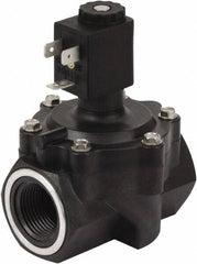 Spartan Scientific - 1" NPT Port, 2 Way, 2 Position, Glass-Filled Polyester Solenoid Valve - Normally Closed, NBR Seal - Caliber Tooling