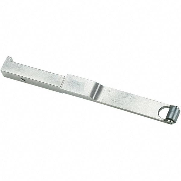 Dynabrade - 3/8" Wide Contact Wheel Assembly Arm - 72" Belt Length x 1/2" Belt Width, Steel - Caliber Tooling