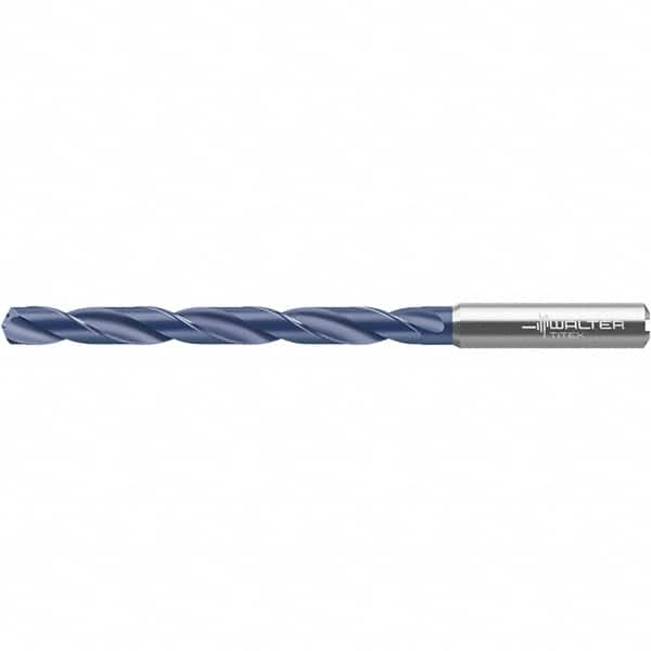 Walter-Titex - 9.2mm 140° Solid Carbide Jobber Drill - TiNAl Finish, Right Hand Cut, 139mm OAL - Caliber Tooling