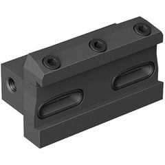 Walter - 140mm OAL, Indexable Cutoff Blade Tool Block - 38.1mm Shank Height, 38.1mm Shank Width, Series G2661-P-INCH - Caliber Tooling