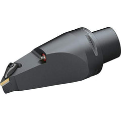 Walter - 95° Lead Angle, Indexable Turning Toolholder - 208mm OAL, Series DVMN-CAPTO-AUSSEN - Caliber Tooling