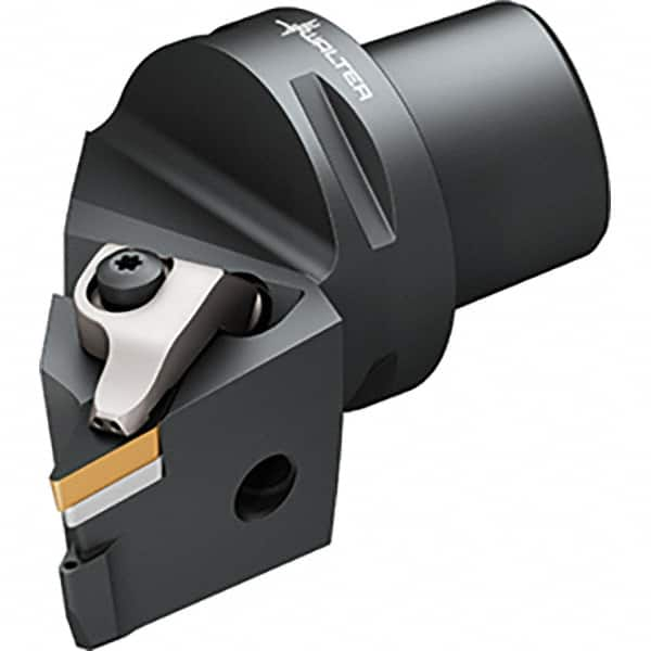 Walter - 93° Lead Angle, Indexable Turning Toolholder - 103mm OAL, Series DVJB-CAPTO-AUSSEN-P - Caliber Tooling