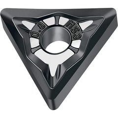 Walter - TNMG MS3 Grade WSM01 Turning Insert - TiAlN+Al2O3+(ZrN) Finish, 60° Triangle, 9.53mm Inscr Circle, 4.76mm Thick, 0.8mm Corner Radius - Caliber Tooling