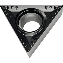 Walter - TCMT RM4 Grade WMP20S Turning Insert - TiCN+Al2O3+(TiCN) Finish, 60° Triangle, 6.35mm Inscr Circle, 2.38mm Thick, 0.4mm Corner Radius - Caliber Tooling