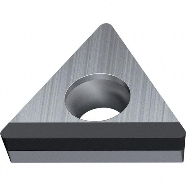 Walter - TCGW FS-9 Grade WDN10 Turning Insert - Polycrystaline Diamond Finish, 60° Triangle, 9.53mm Inscr Circle, 3.97mm Thick, 0.8mm Corner Radius - Caliber Tooling