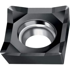 Walter - SCGT MN2 Grade WSM01 Turning Insert - TiAlN+Al2O3+(ZrN) Finish, 90° Square, 9.53mm Inscr Circle, 3.97mm Thick, 0.4mm Corner Radius - Caliber Tooling