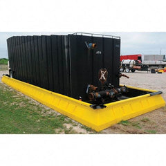 UltraTech - 3,978 Gal Polyethylene Containment Berm System - 1' High x 49' Wide x 10" Long - Caliber Tooling