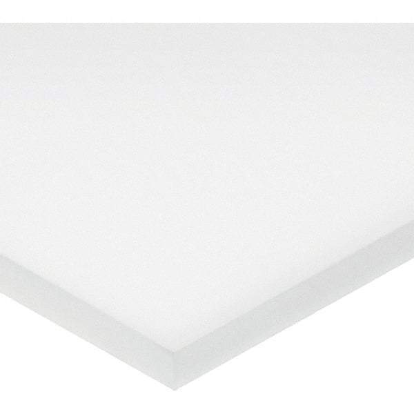 Value Collection - 1/8" Thick x 1' Wide x 2' Long, ePTFE Sheet - White, General Purpose Grade - Caliber Tooling