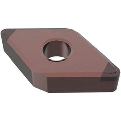 Seco - DNGM150408 Grade CH2540 PCBN Turning Insert - TiSiN Finish, Diamond, 1/2" Inscr Circle, 4.76mm Thick, 0.03" Corner Radius - Caliber Tooling