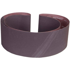 Norton - 6" Wide x 108" OAL, 80 Grit, Aluminum Oxide Abrasive Belt - Caliber Tooling