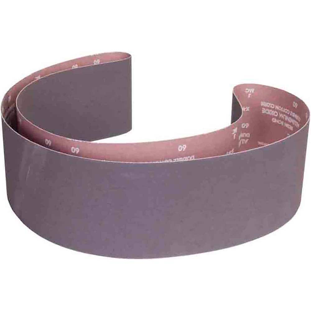 Norton - 6" Wide x 89" OAL, 100 Grit, Aluminum Oxide Abrasive Belt - Caliber Tooling