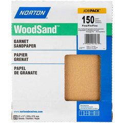 Norton - Sanding Sheets Abrasive Material: Garnet Grade: Fine - Caliber Tooling