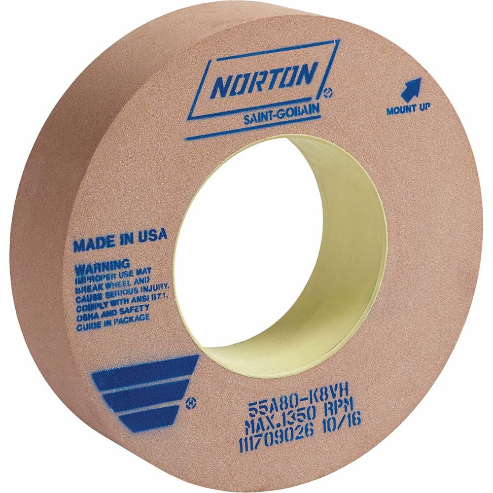 Norton - Centerless & Cylindrical Grinding Wheels Wheel Diameter (Inch): 24 Wheel Width (Inch): 8 - Caliber Tooling