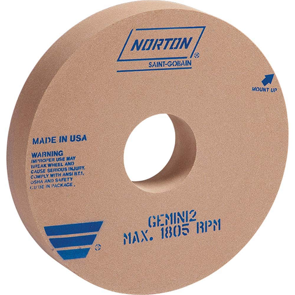 Norton - Centerless & Cylindrical Grinding Wheels Wheel Diameter (Inch): 16 Wheel Width (Inch): 3 - Caliber Tooling