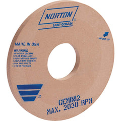 Norton - Centerless & Cylindrical Grinding Wheels Wheel Diameter (Inch): 18 Wheel Width (Inch): 1 - Caliber Tooling