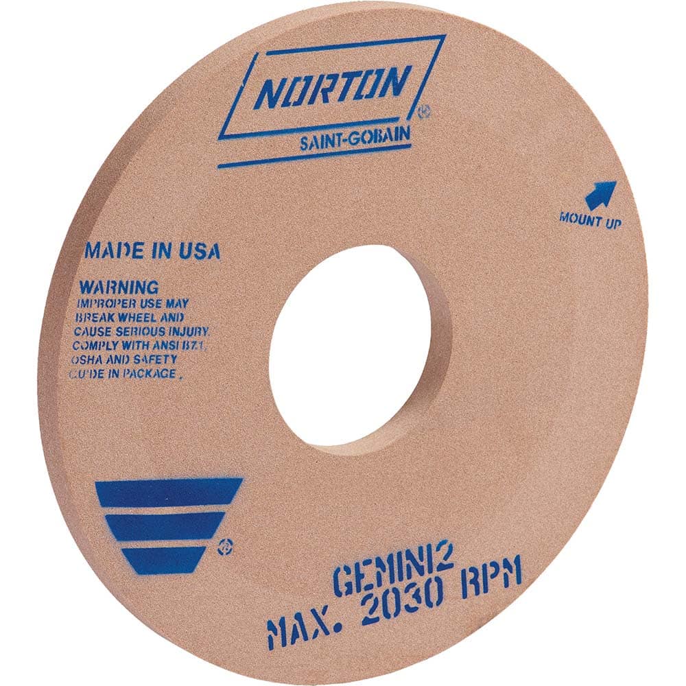 Norton - Centerless & Cylindrical Grinding Wheels Wheel Diameter (Inch): 18 Wheel Width (Inch): 1 - Caliber Tooling