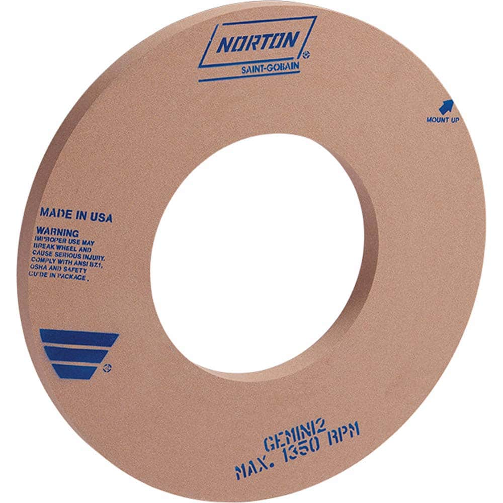 Norton - Centerless & Cylindrical Grinding Wheels Wheel Diameter (Inch): 20 Wheel Width (Inch): 3 - Caliber Tooling