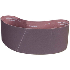 Norton - 6" Wide x 48" OAL, 80 Grit, Aluminum Oxide Abrasive Belt - Caliber Tooling