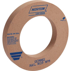 Norton - Centerless & Cylindrical Grinding Wheels Wheel Diameter (Inch): 20 Wheel Width (Inch): 1 - Caliber Tooling