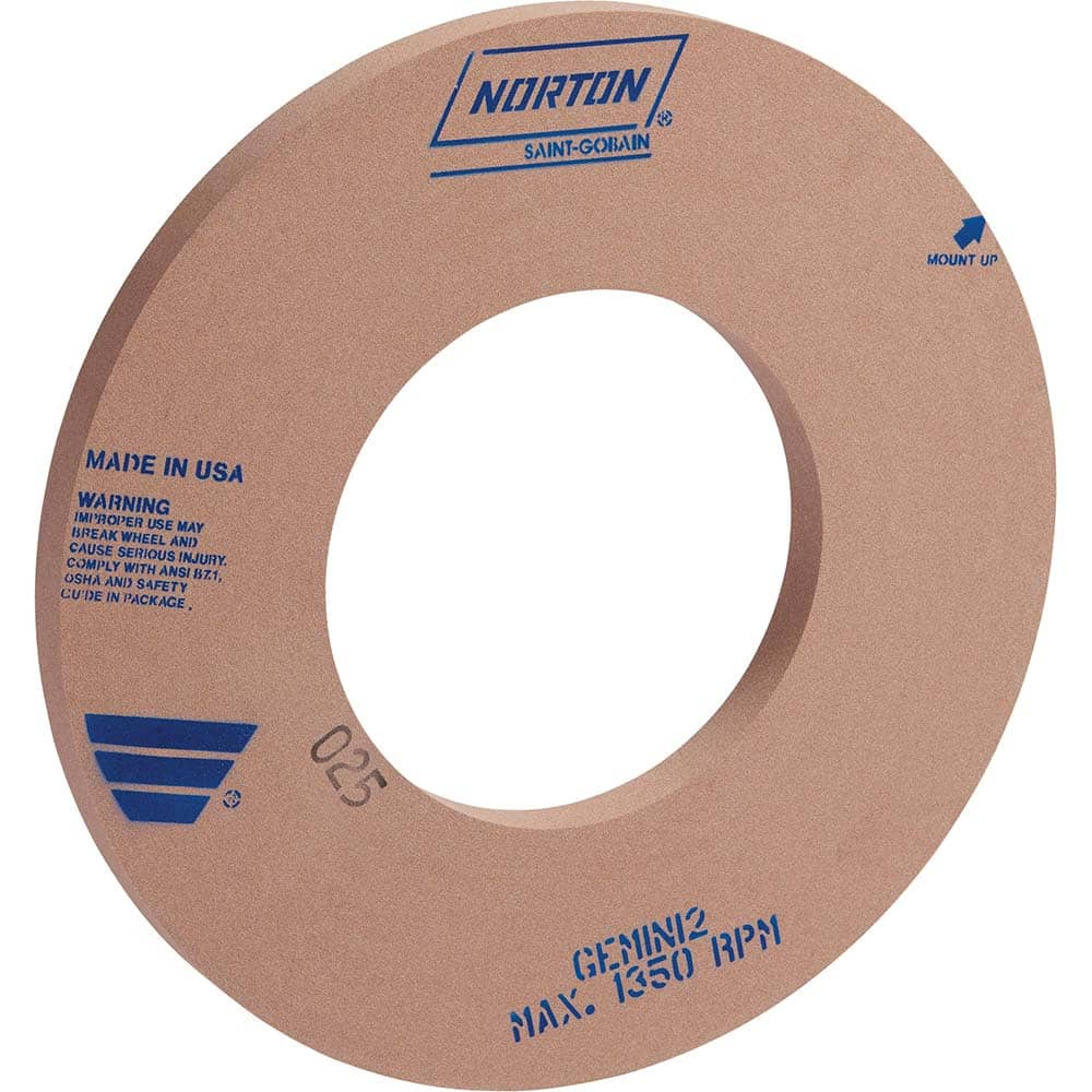 Norton - Centerless & Cylindrical Grinding Wheels Wheel Diameter (Inch): 20 Wheel Width (Inch): 1 - Caliber Tooling