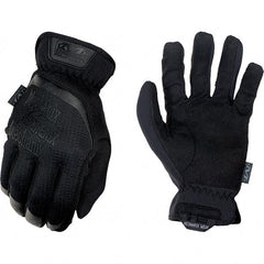 Mechanix Wear - Size M Work Gloves - For Mechanic's & Lifting, Uncoated, Elastic Band Cuff, Full Fingered, Covert, Paired - Caliber Tooling