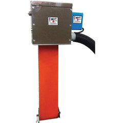 Mini-Skimmer - 60" Reach, 6 GPH Oil Removal Capacity, 115 Max Volt Rating, 60 Hz, Belt Oil Skimmer - 40 to 120° (Poly), 220° (Stainless) - Caliber Tooling