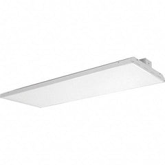 Eiko Global - 1 Lamp, 321 Watts, LED, High Bay Fixture - 4' Long x 92.5mm High x 440mm Wide, 347-480 Volt, Steel Housing - Caliber Tooling