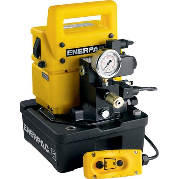 Enerpac - Power Hydraulic Pumps & Jacks Type: Electric Pressure Rating (psi): 10000 - Caliber Tooling