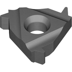 Vargus - 3IR Internal Right Hand 10 ABUT Laydown Threading Insert - Grade VM7, Multi-Layer Coated Carbide - Caliber Tooling