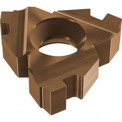 Vargus - 4FIR Internal Right Hand 5 BUT Laydown Threading Insert - Grade VRX, AlTiN Coated Carbide - Caliber Tooling