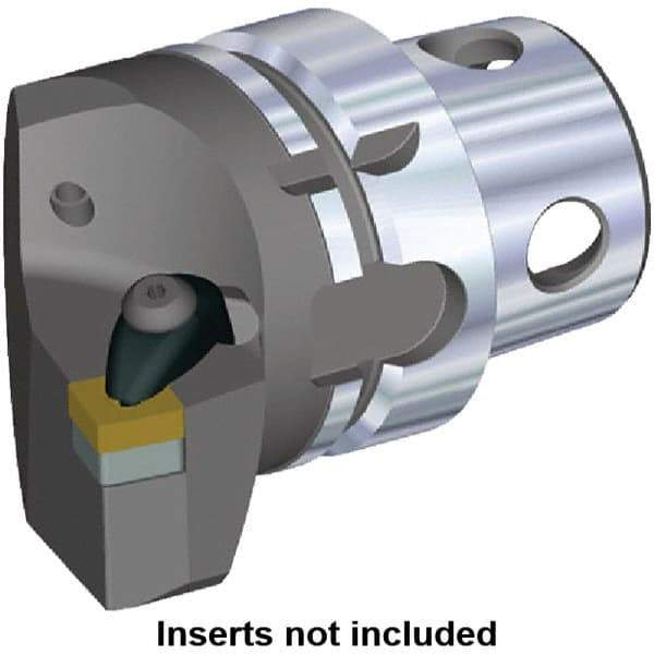 Kennametal - Insert Style SN.. 120408, SN.. 432, 70mm Head Length, Left Hand Cut, Internal/External Modular Threading Cutting Unit Head - System Size KM4X63, 38mm Center to Cutting Edge, Series Kenclamp - Caliber Tooling