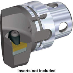 Kennametal - Insert Style TN.. 220408, TN.. 432, 70mm Head Length, Left Hand Cut, Internal/External Modular Threading Cutting Unit Head - System Size KM4X63, 43mm Center to Cutting Edge, Series Kenclamp - Caliber Tooling