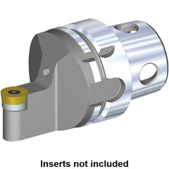 Kennametal - Insert Style RC.. 1605M0, 70mm Head Length, Neutral Cut, Internal/External Modular Threading Cutting Unit Head - System Size KM4X63, 8mm Center to Cutting Edge, Series KM4X - Caliber Tooling