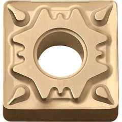 Kyocera - SNMG431 HQ Grade CA025P Carbide Turning Insert - TiCN/Al2O3/TiN Finish, 90° Square, 1/2" Inscr Circle, 3/16" Thick, 1/64" Corner Radius - Caliber Tooling