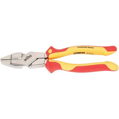 Wiha - Pliers Type: Insulated Linesman Pliers Jaw Type: Linesman - Caliber Tooling