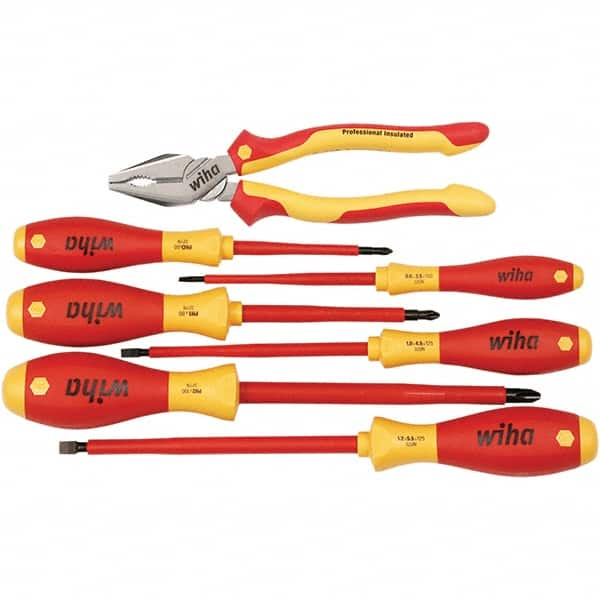 Wiha - 7 Piece Insulated Hand Tool Set - Caliber Tooling