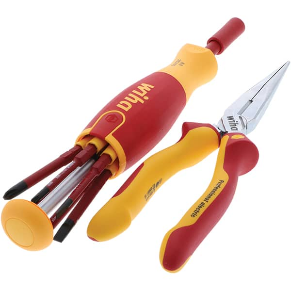 Wiha - 8 Piece Insulated Hand Tool Set - Caliber Tooling