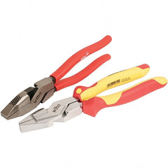 Wiha - Plier Sets Set Type: Insulated Pliers; Linesman Pliers Number of Pieces: 2 - Caliber Tooling