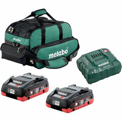 Metabo - Power Tool Chargers Voltage: 18 Battery Chemistry: Lithium-Ion - Caliber Tooling