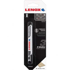 Lenox - Jig Saw Blades Blade Material: Bi-Metal Blade Length (Inch): 3-1/2 - Caliber Tooling