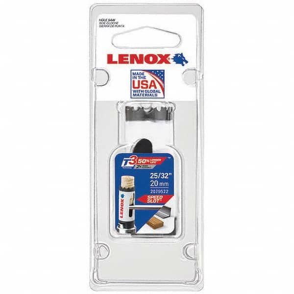 Lenox - Hole Saws Saw Diameter (mm): 1.50 Saw Diameter (Inch): 13/16 - Caliber Tooling