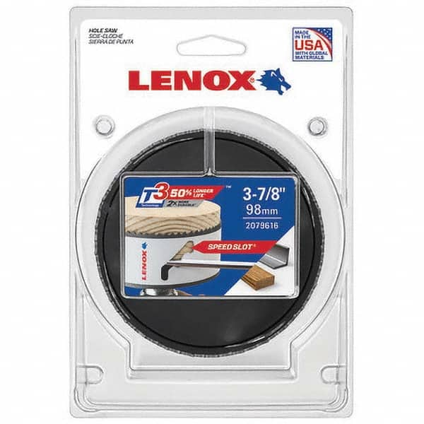 Lenox - Hole Saws Saw Diameter (mm): 1.50 Saw Diameter (Inch): 4-3/8 - Caliber Tooling