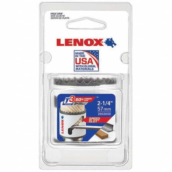 Lenox - Hole Saws Saw Diameter (mm): 1.50 Saw Diameter (Inch): 2-1/4 - Caliber Tooling