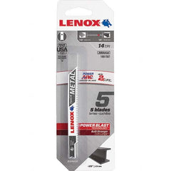 Lenox - Jig Saw Blades Blade Material: Bi-Metal Blade Length (Inch): 3-5/8 - Caliber Tooling