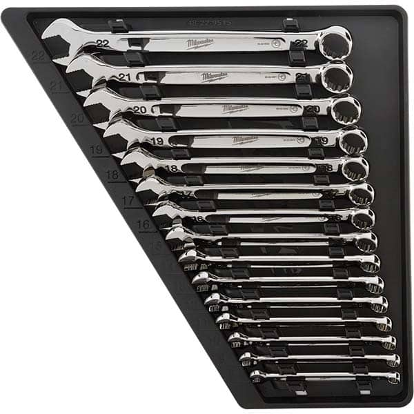 Milwaukee Tool - Wrench Sets Tool Type: Combination Wrench Set System of Measurement: Metric - Caliber Tooling