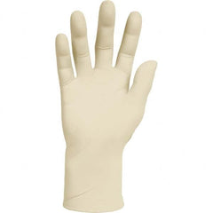 Kimtech - Size M, 5 mil, Medical Grade, Powder Free Latex Disposable Gloves - Exact Industrial Supply