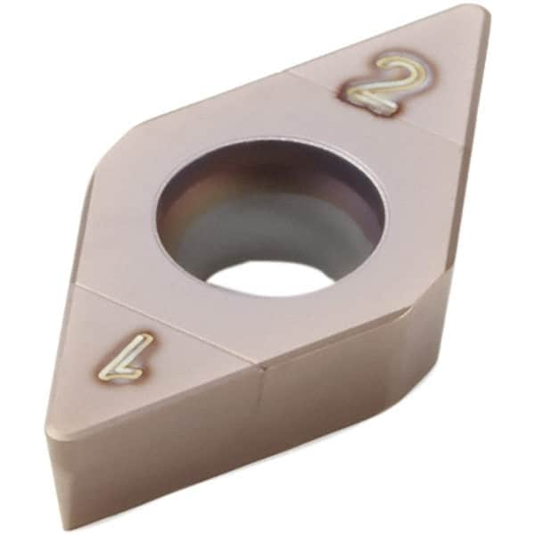 Seco - DCGW21.50.5S Grade CH2540 PCBN Turning Insert - TiSiN Finish, 55° Diamond, 1/4" Inscr Circle, 0.07874" Corner Radius - Caliber Tooling