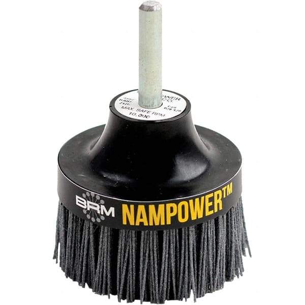 Brush Research Mfg. - Brush Arbors Product Compatibility: NamPower Disc Brush Arbor Type: Drive Arbor - Caliber Tooling